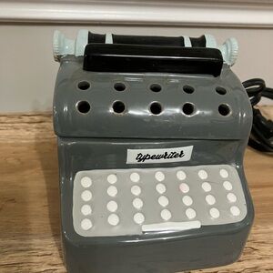 Scentsy wax warmer full sized type writer typewriter
